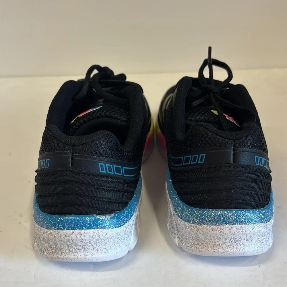 Fila Panorama Girls Black Yellow Pink Sneakers
